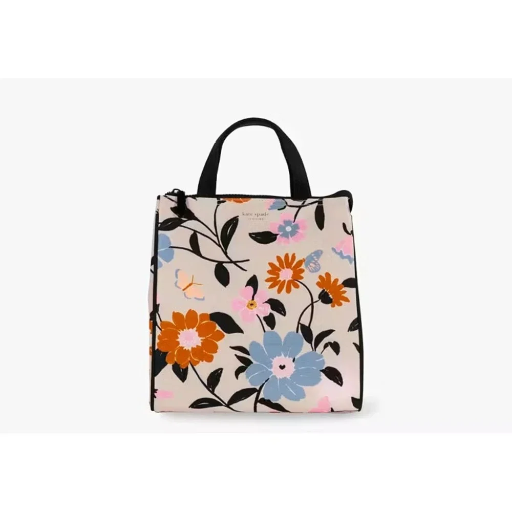Kate Spade New York Floral Garden Lunch Bag Tote Insulated NWT Sealed